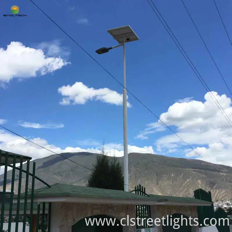 All in Two Design 100W. 120W Solar LED Street Lights (10~12M)